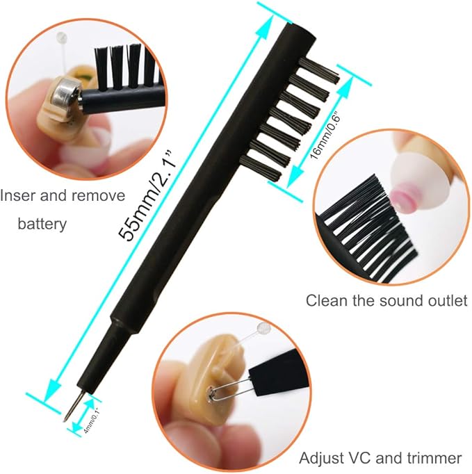 Smart Hearing Premium Cleaning Kit – don't let earwax ruin your hearing aids